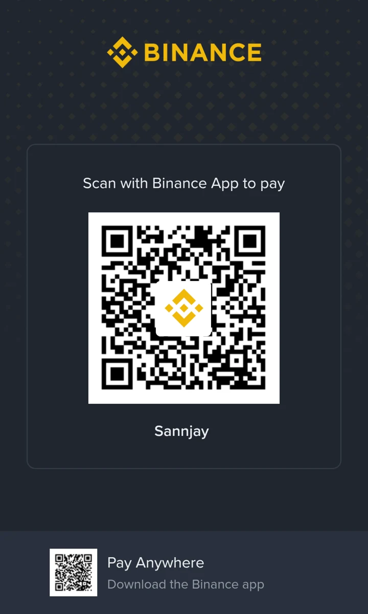 Binance Pay QR code